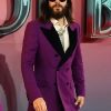 Morbius Movie Jared Leto Purple & Black Blazer