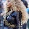 Pepsi Super Bowl 50 Beyonce Black Leather Jacket
