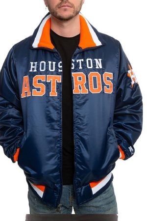 Starter Houston Astros Varsity Satin Jacket