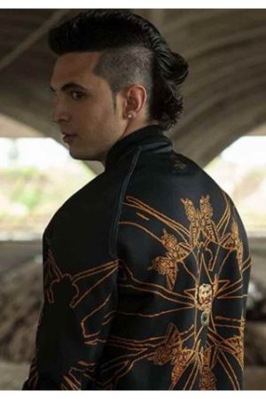 Suburra S03 Alberto ‘Spadino’ Anacleti Black Jacket