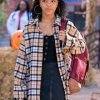 The Curse Of Bridge Hollow Priah FergusonChecked Coat