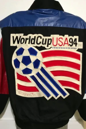 Vintage Jeff Hamilton World Cup Soccer Jacket