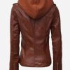 Brown Womens Leather Jacket