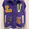 FW22 Louis Vuitton Purple Bomber Jacket