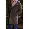 In Merry Measure Brendan Penny Brown Zippered Coat