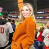 Kate Upton Orange Wool Sweater
