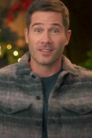 Ryan Scott Movie A Magical Christmas Village Luke Macfarlane Jacket