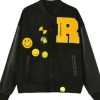ASAP Rocky Lord Flacko Testing in Progress Black Letterman Jacket