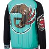 NBA Southwest Division Mitchell Basketball Team Memphis Grizzlies Bomber Jacket