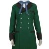 Ciel Phantomhive Black Butler Double Breasted Green Coat