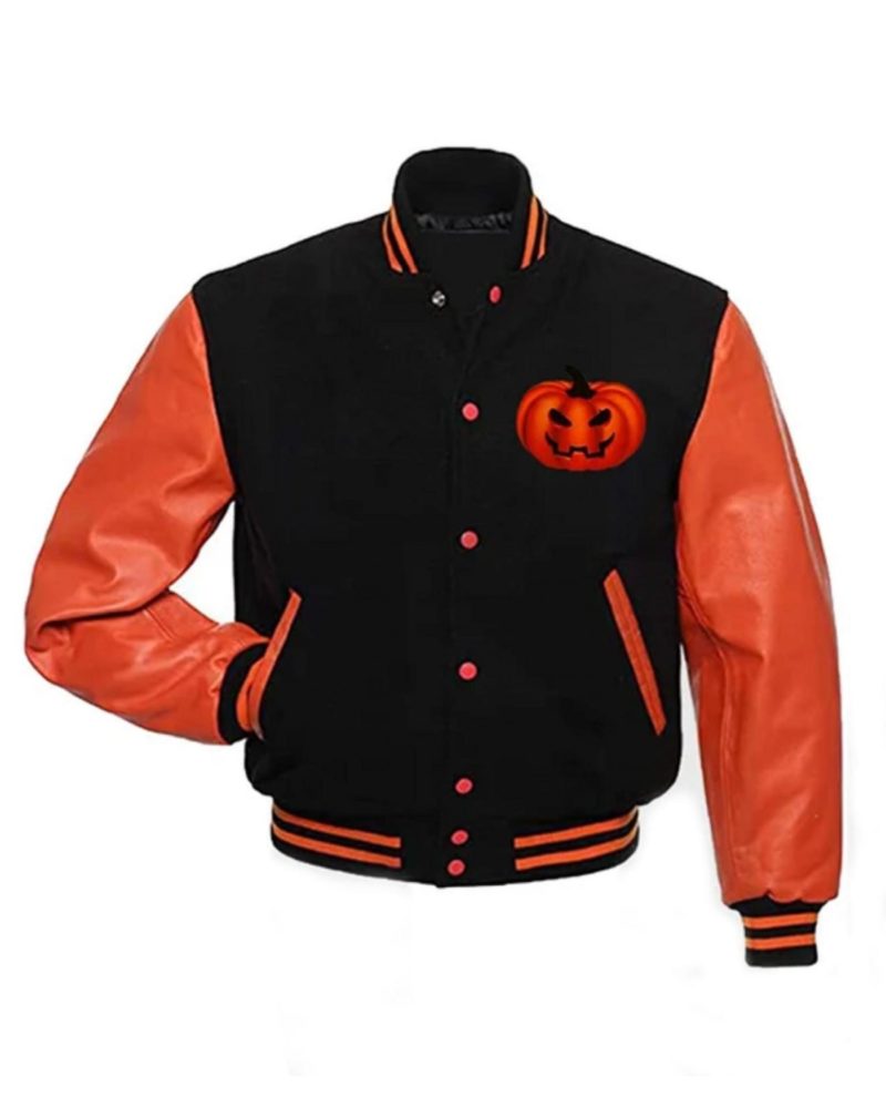 Happy Halloween Letterman Jacket