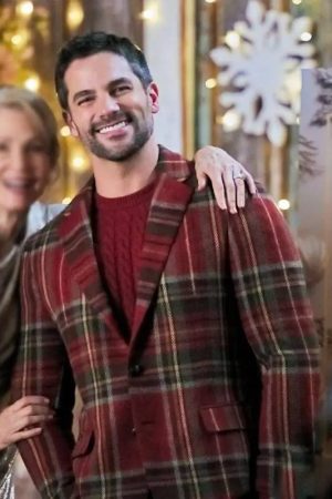 Max #Xmas Plaid Blazer