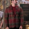 Max #Xmas Plaid mens Blazer