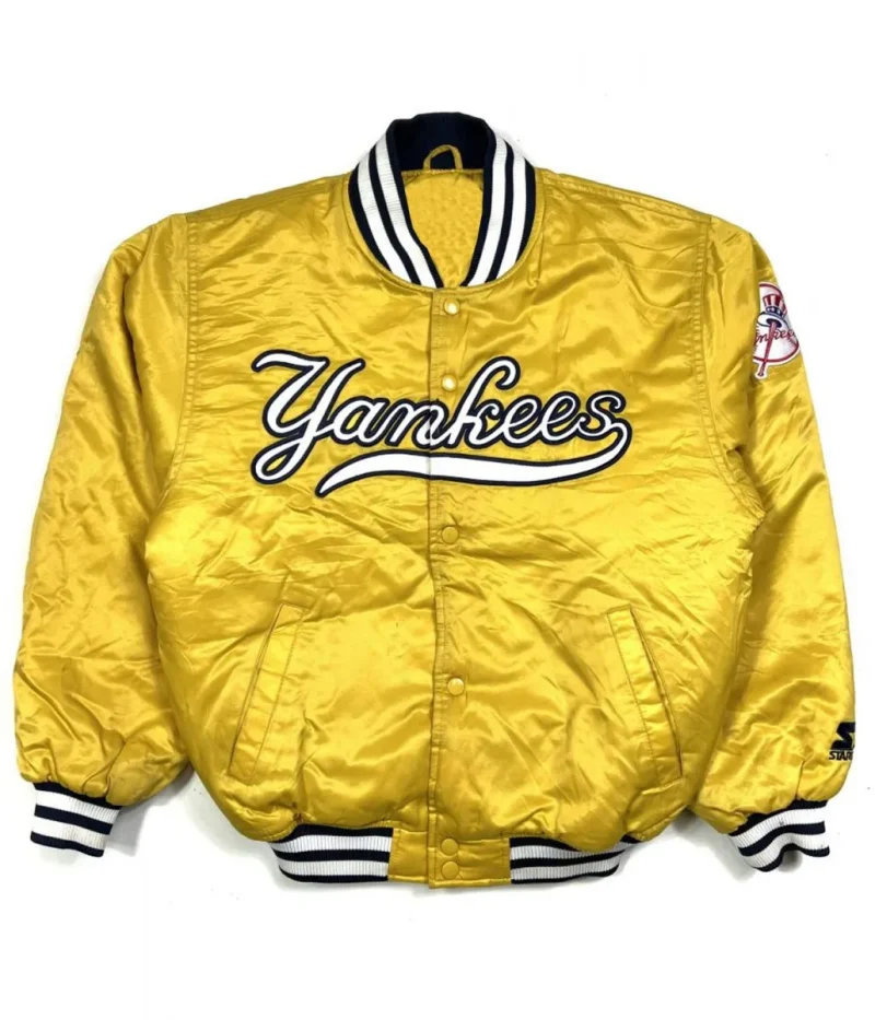 Men’s Bomber Yankees Yellow Jacket