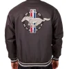 Mustang Ford Varsity Black Jacket