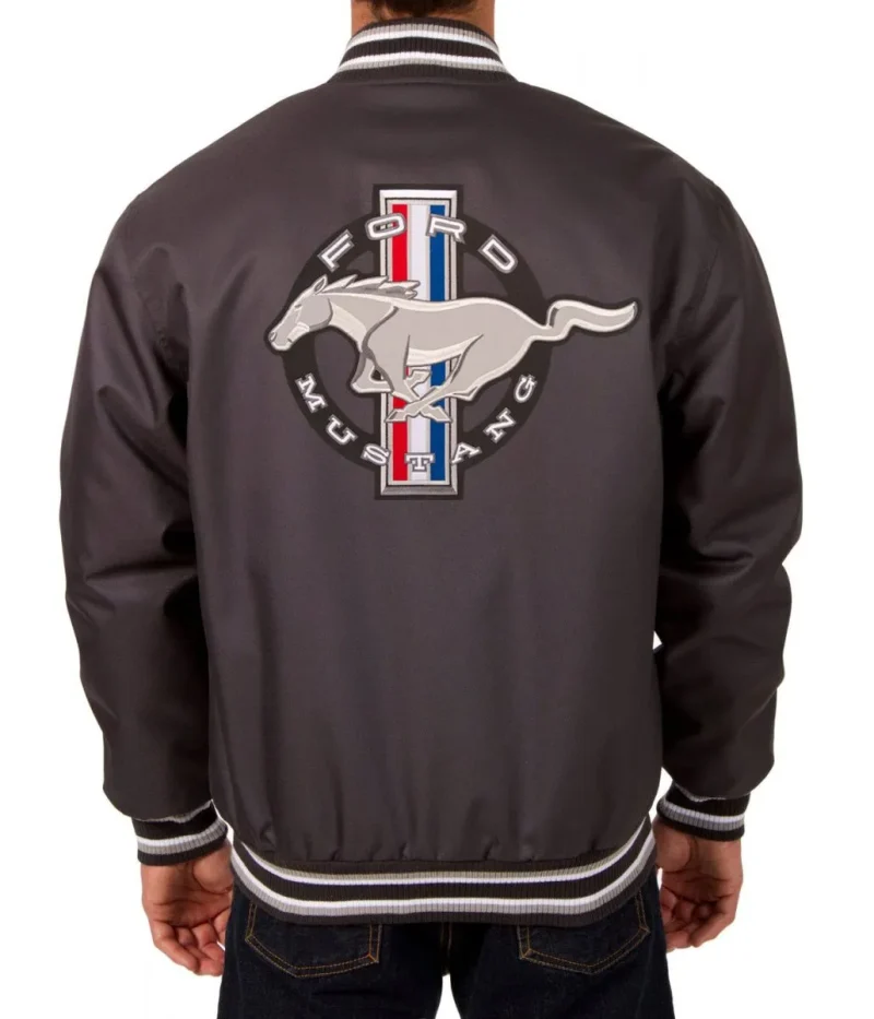 Mustang Ford Varsity Black Jacket