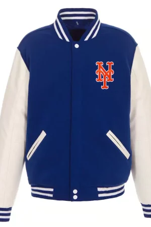 New York Mets JH Design Varsity Jacket