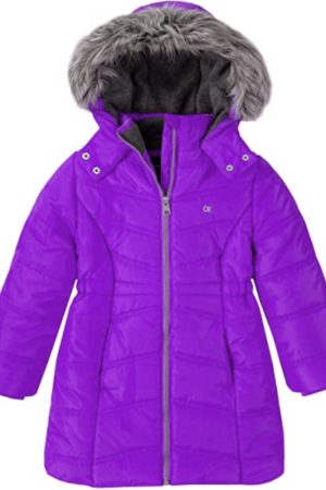 Pelle Pelle Kids Long Puffer Aerial Cabaret Purple Coat