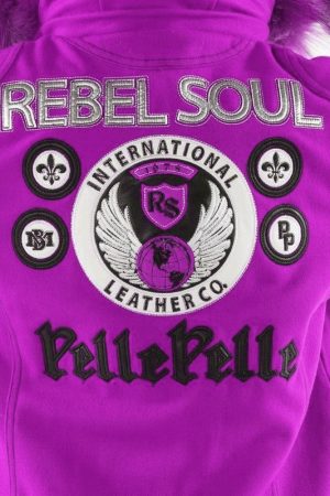 Pelle Pelle Kids Rebel Soul Pink Jacket