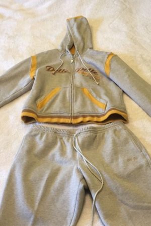 Pelle Pelle Mens Vintage By Marc Buchanan Gray Tracksuit