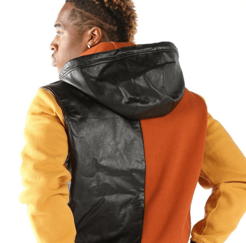 Vintage color block hoodie deals