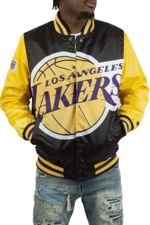 Starter Los Angeles Lakers Blown Up Logo Jacket