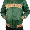 Starter Miami Hurricanes Satin Jacket