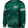 Starter NY Jets Green Satin Jacket