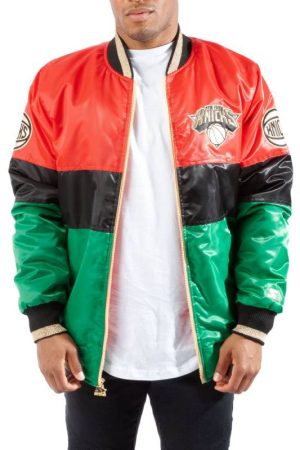 Starter New York Knicks Black History Month Jacket