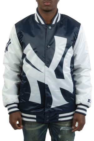 Starter New York Yankees Blown Up Logo Jacket