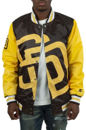 Starter San Diego Padres Blown Up Logo Jacket