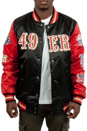 Starter San Francisco 49ers Champs Patches Jacket