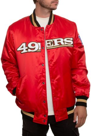 Starter San Francisco 49rs Red Jacket
