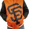 Starter San Francisco Giants Blown Up Logo Jacket