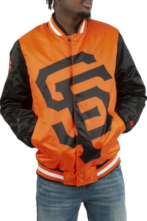 Starter San Francisco Giants Blown Up Logo Jacket