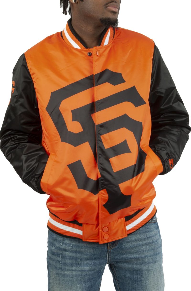 Starter San Francisco Giants Blown Up Logo Jacket