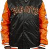 Starter San Francisco Giants Champs Patches Jacket