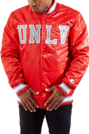 Starter UNLV Satin Red Jacket