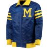 The Captain II Milwaukee Brewers Varsity Royal Jacket