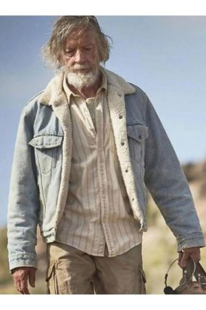 The Leftovers Kevin Garvey Denim Shearling Jacket