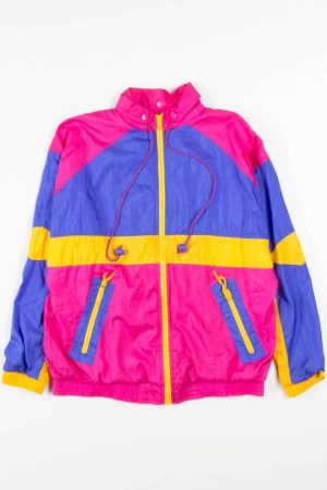 Vintage 90s Pelle Pelle New York Milano Pink Jacket