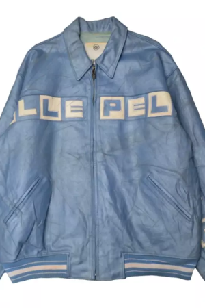 Vintage Pelle Pelle Big Logo Leather Jacket