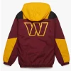 Washington Commanders Yellow Pullover Jacket