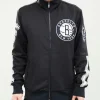 Brooklyn Nets Classic DK Track Black Jacket