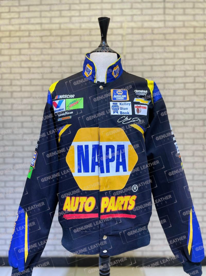 Chase Elliott Napa Nascar Black Jacket
