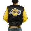 LA Lakers Champs 17 Patches Satin Jackets