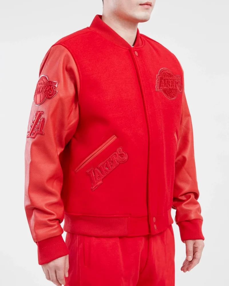 Los Angeles Lakers Classic Triple Red Jacket