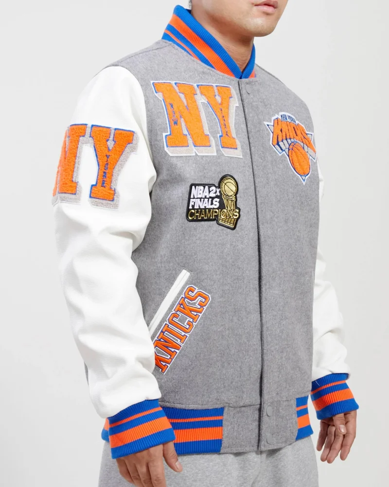 New York Knicks Mash Up Logo Jacket