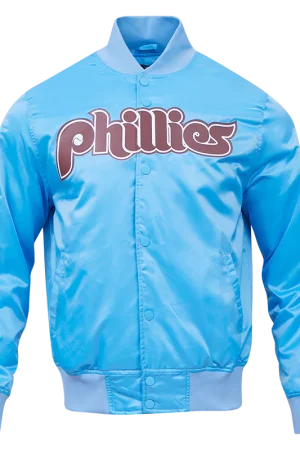 Philadelphia Phillies Retro Big Logo Blue Jacket
