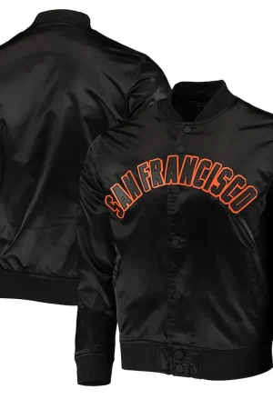 Wordmark San Francisco Giants Black Jacket